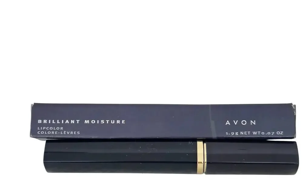Avon Brilliant Moisture Ruby Slipper Lip color Lipstick Retractable 0.07 oz NOS
